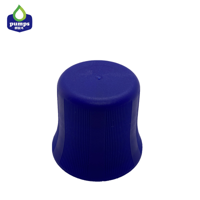 OEM Plastic Bottle Cap Cover Blue Color Big High Cap For Neck Size 33mm