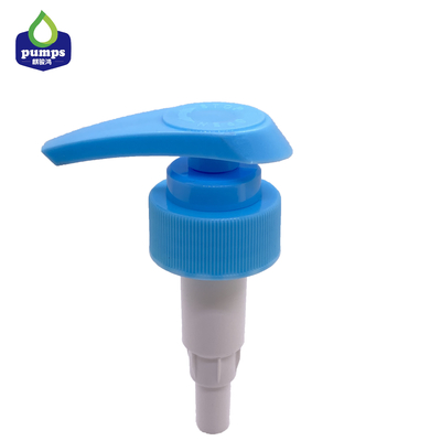 Washing Up Liquid Soap Dispenser Pump For 4cc Dosage Neck Size 33mm Blue Color