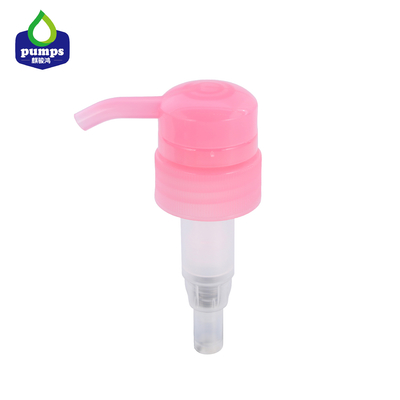 Anti - Back Irrigation Lotion Pump 33/410 Pink Color 4cc Dosage Shampoo