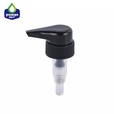 Black Color Shampoo Bottle Cosmetic Lotion Pump 4cc Dosage