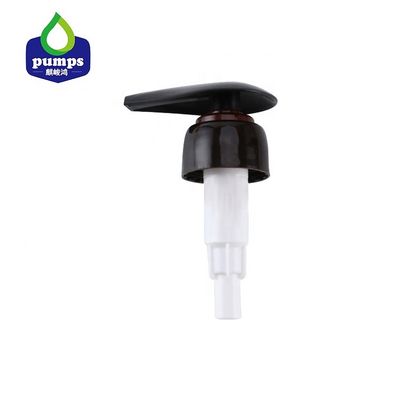 28 410 Black Lotion Dispenser Pump plastic Non spill OEM For 500ml Bottle