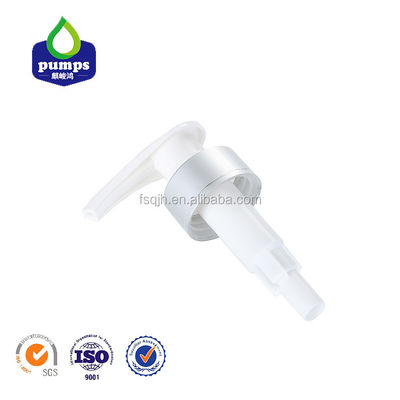 33/410 Aluminum Liquid Soap Dispenser Pump Cap OEM ODM With Plastic Bottle