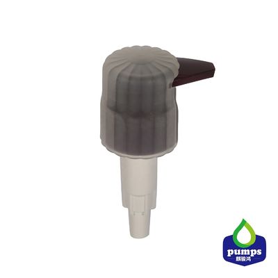 33/410 4cc Plastic Transparent Cover Body Wash Lotion Dispenser Pump