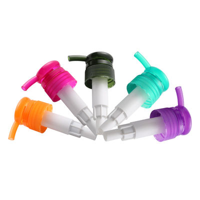White Plastic 38mm Screw Lotion Bottle Soap Dispenser Pump