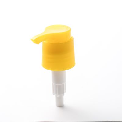 OEM Plastic Golden Lotion Soap Dispenser Pump For PET Bottle