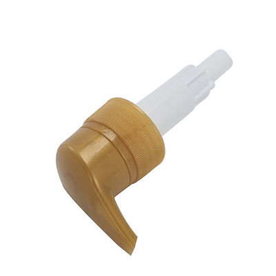 24/415 Plastic Screw Ribbed Lotion Pump Head For Shampoo Bottle