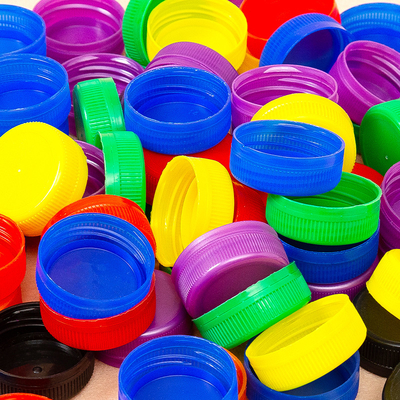 Colorful 8.45oz 25.36oz Plastic Bottle Flip Lids Non Spill