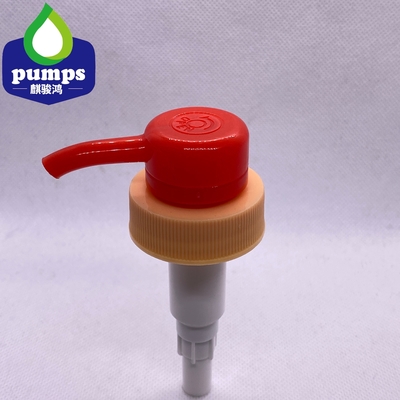 White Cosmetic Lotion Pump For Body Shampoo 38/400 4cc Dosage