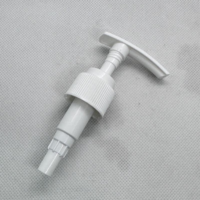 Yellow Color Cleaning Gel Dispenser Pump With Transparent Cap  Neck Size 33/410