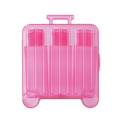 Travel set bottle any color skincare travel-sized  40ml bottle plastic cosmetic packaging set