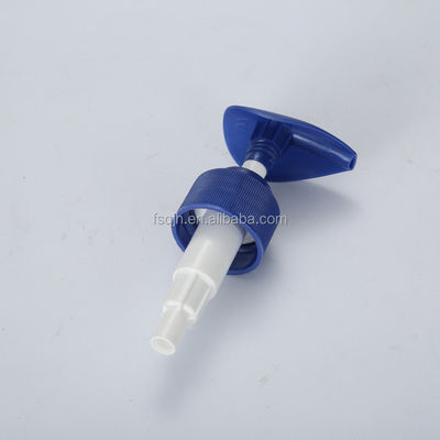 Up Down Lock Plastic Lotion Pumps 1.2cc 33/410 Blue Non Spill