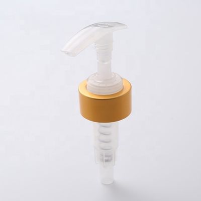 33/410 Aluminum Gold Lotion Pump Metal Matte Shower Soap Shampoo Pump