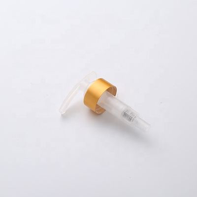 33/410 Aluminum Gold Lotion Pump Metal Matte Shower Soap Shampoo Pump