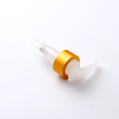 ISO9001 Cosmetic Lotion Pump 24 410 Aluminium Left Right Dispenser Long Nozzle