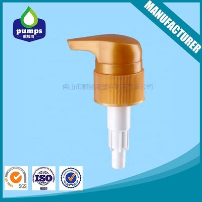 Not Spill 28mm 33mm Shampoo Bottle Dispenser Pump with Ribbed Closure