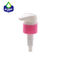 Durable Customized Pink Lotion Pump / Ribbed Foaming Hand Soap Pump
