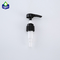 28mm Black Lotion Pump , Big Dosage 4cc Ribbed Plastic Liquid Soap Dispenser Pump