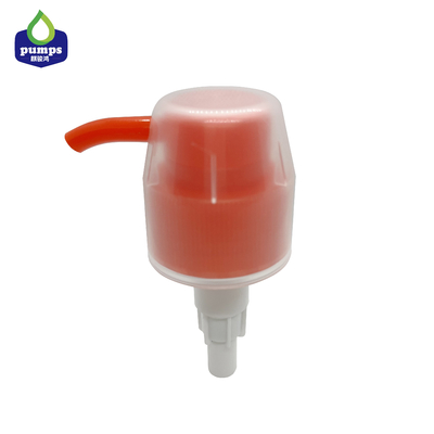 Ribbed Closure Plastic Lotion Pumps With Caps Size 38/415 4cc