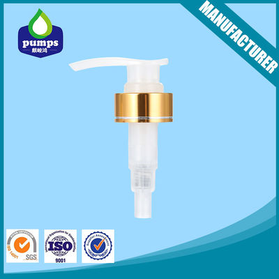 Golden Color Aluminum Metal 33/410 Shampoo Shower Gel Lotion Pump