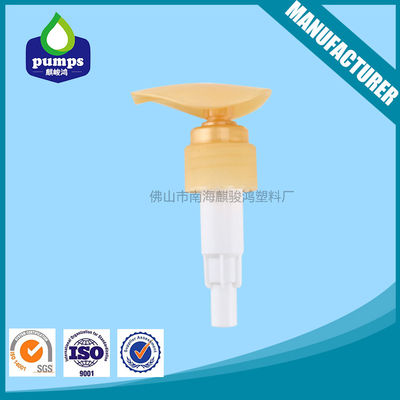 28/410 Clear Bottle Pump , Ribbed Liquid Soap Plastic Pump Cap