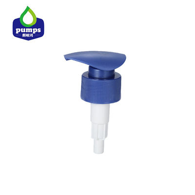 Up Down Lock Plastic Lotion Pumps 1.2cc 33/410 Blue Non Spill