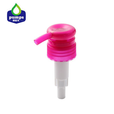 Plastic Shampoo Lotion Pump Head Screw Cover Non Spill White Soap Pump
