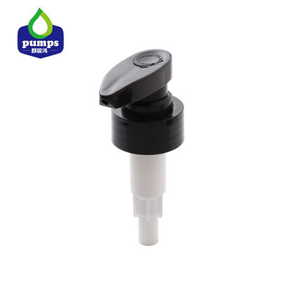 33mm Ribble Cover Plastic Facial Cleanser Pump 1.4ml/t For PET Bottle