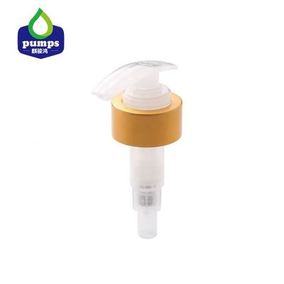 33/410 Aluminum Gold Lotion Pump Metal Matte Shower Soap Shampoo Pump