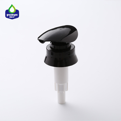 500ml Bottles Black Lotion Pumps Hot Stamping Smooth Closure